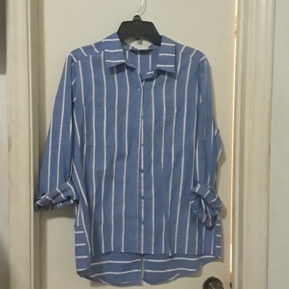 Long sleeve  button down shirt